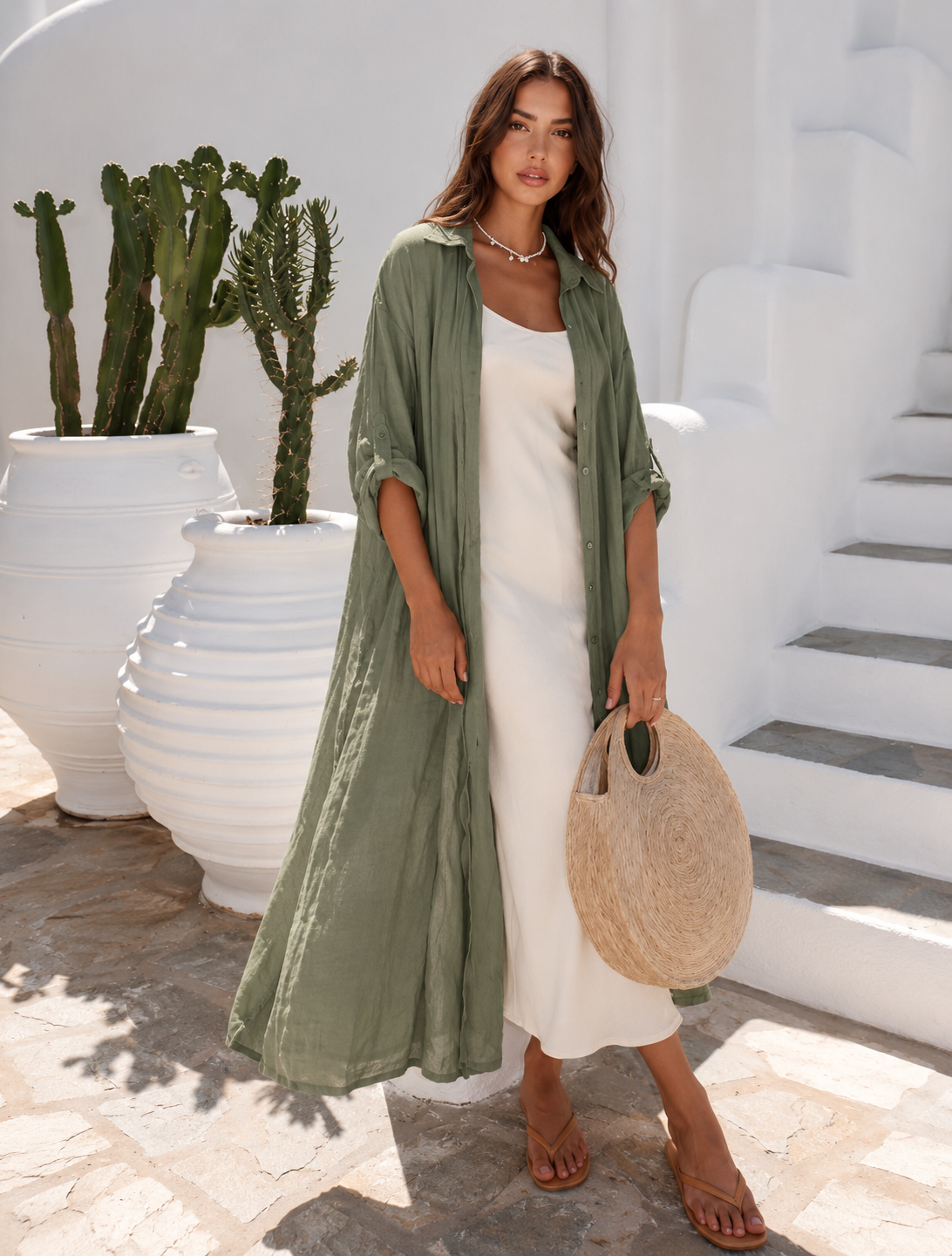 Linnekappa Riviera Khaki