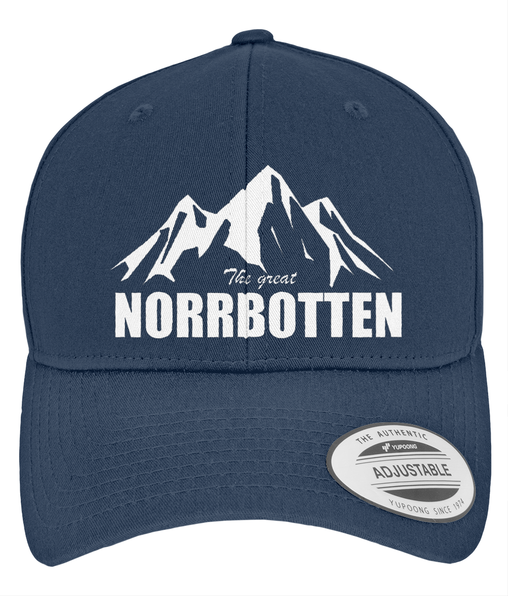 Norrbotten Snapback Navy – Curved Classic -
