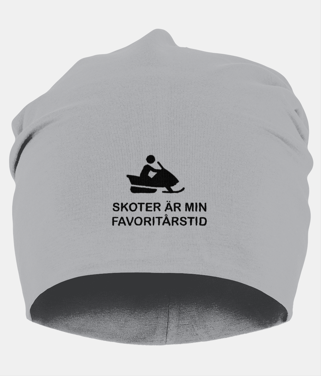 Beanie – Skoter är min favoritårstid