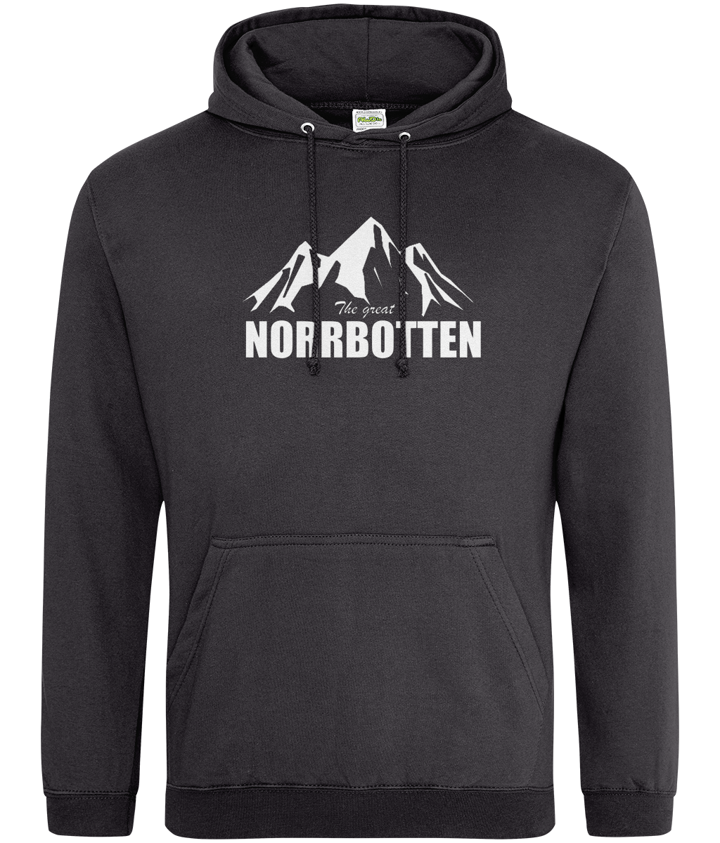The Great Norrbotten Svart Hoodie