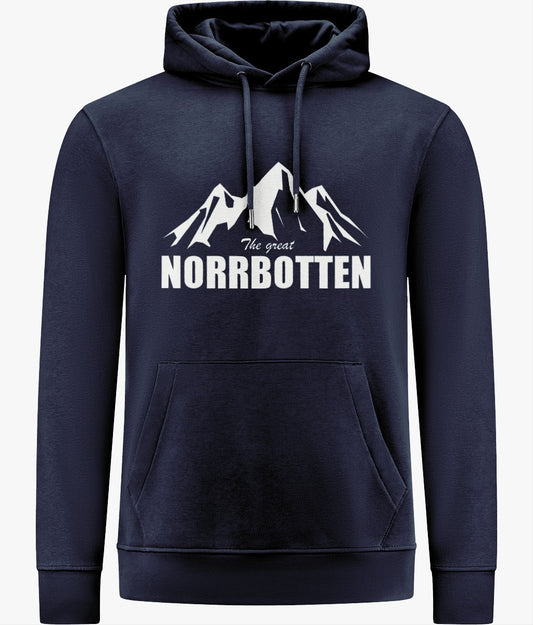 Hoodie Norrbotten Marinblå