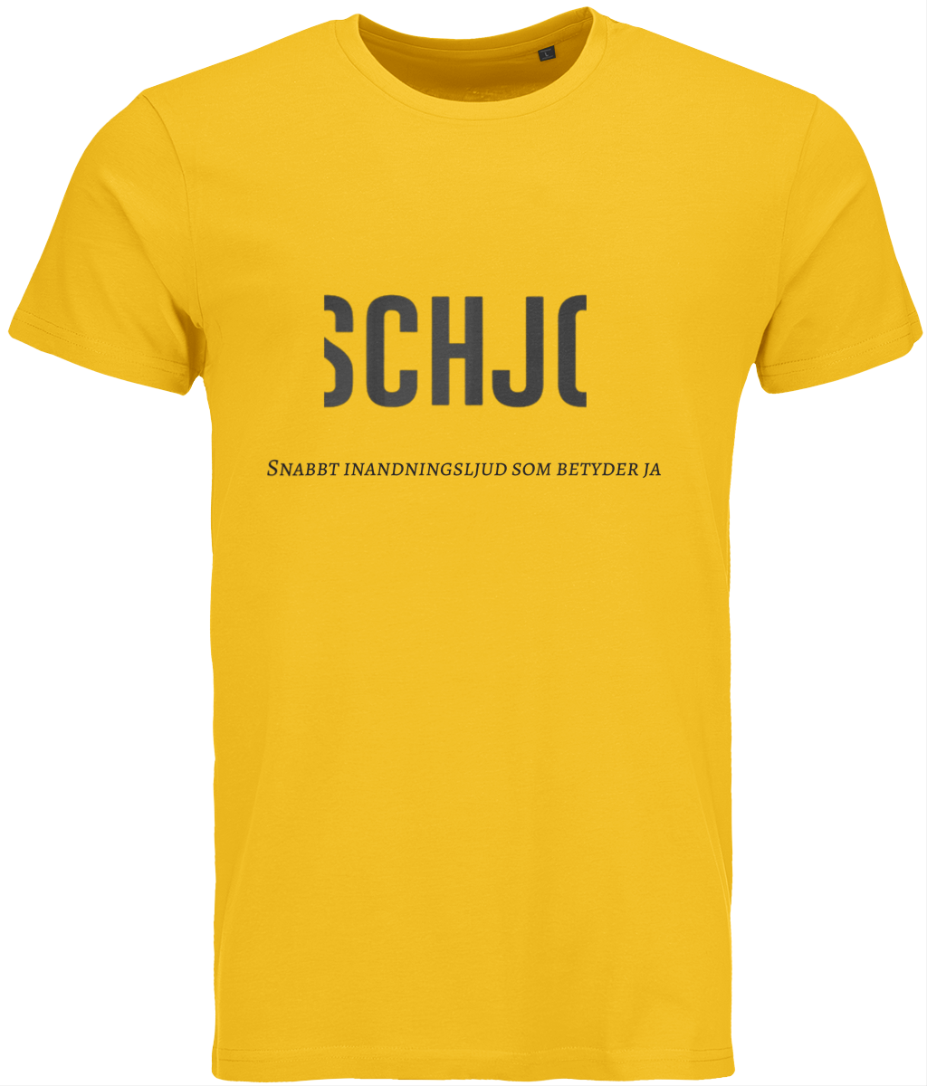 SCHJC – Snabbt inandningsljud som betyder  ja -olika fäger