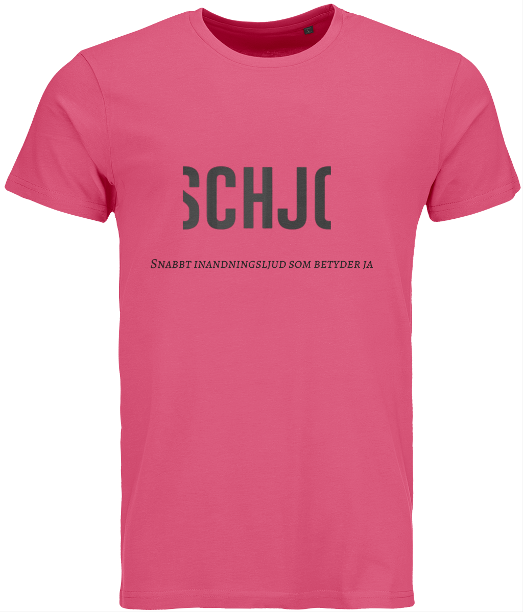 SCHJC – Snabbt inandningsljud som betyder  ja -olika fäger