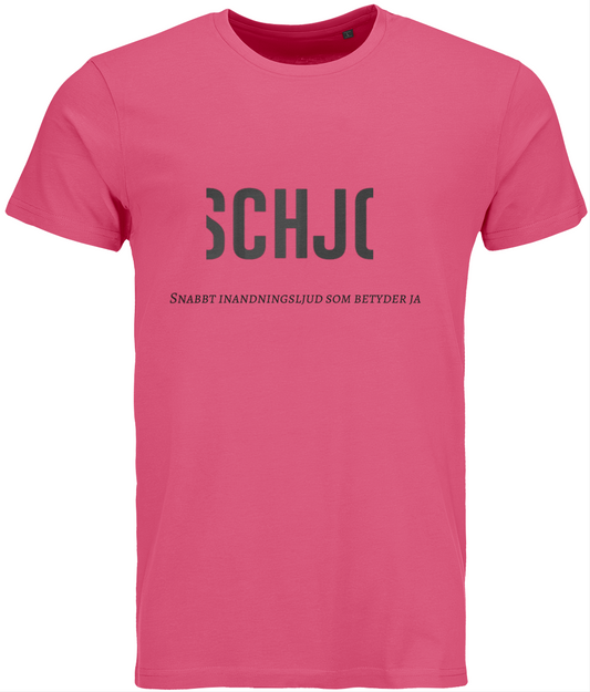 SCHJC – Snabbt inandningsljud som betyder  ja -olika fäger