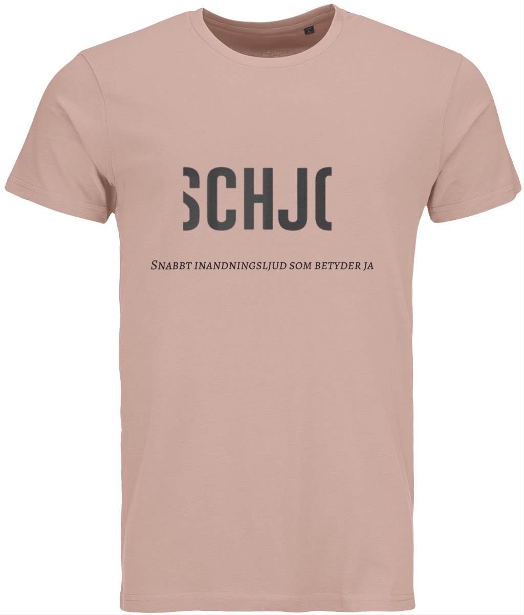 SCHJC – Snabbt inandningsljud som betyder  ja -olika fäger