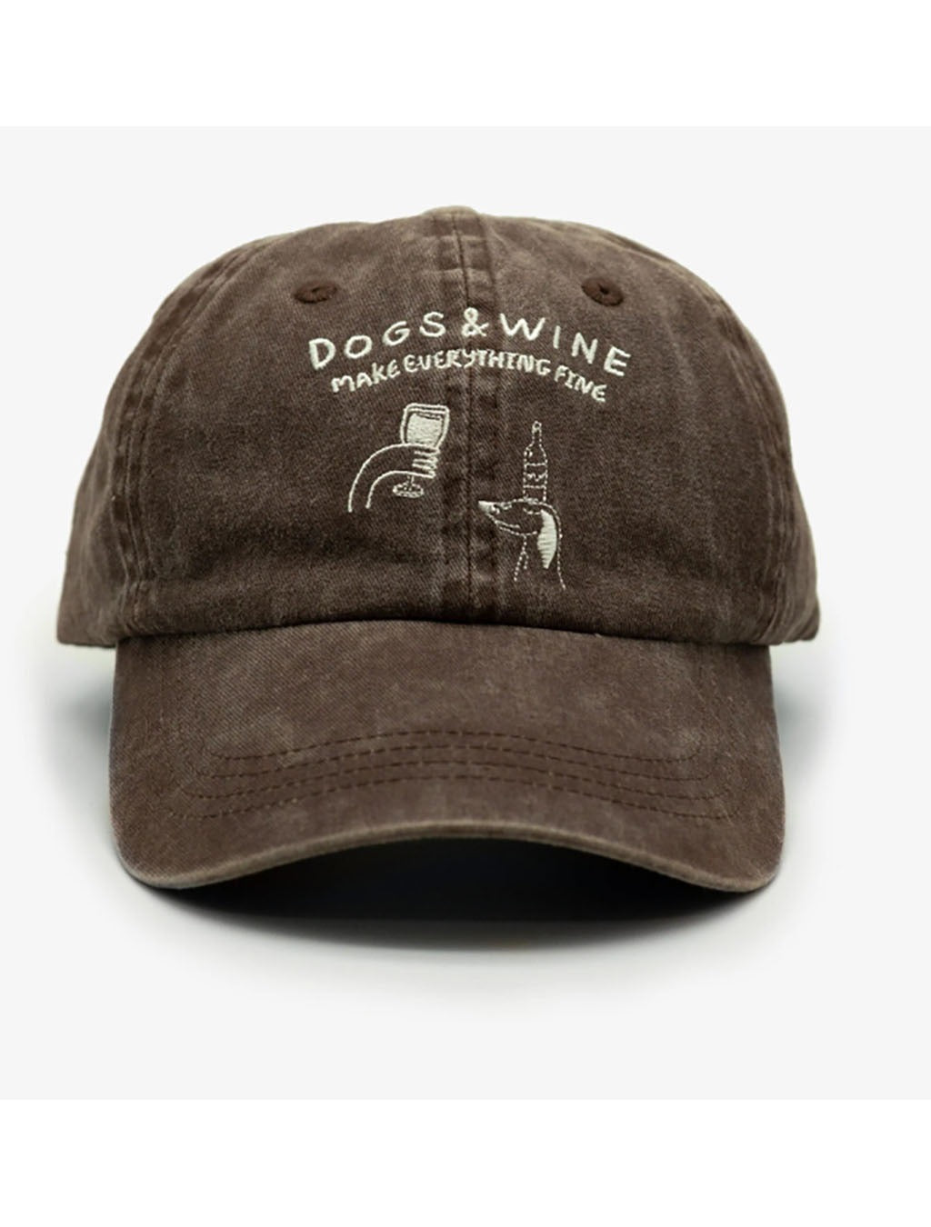 Keps Dogs and wine make everything fine