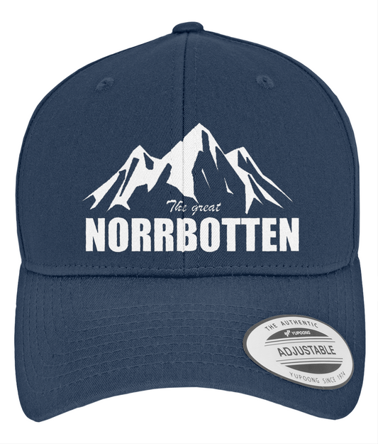 Norrbotten Snapback Navy – Curved Classic -