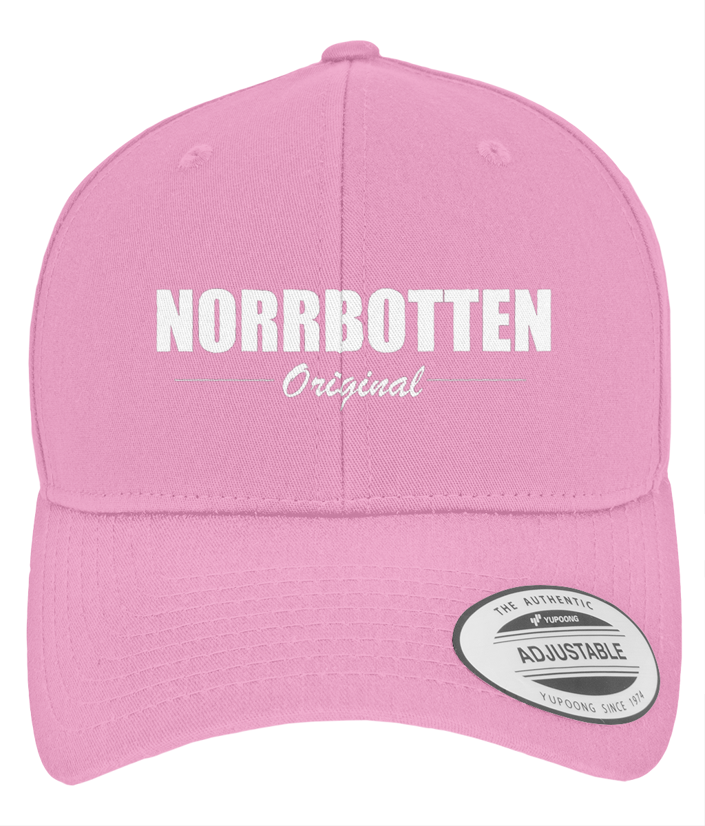 Norrbotten Original pink – Curved Classic Snapback