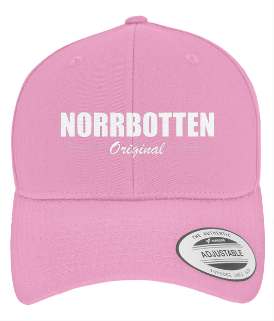 Norrbotten Original pink – Curved Classic Snapback