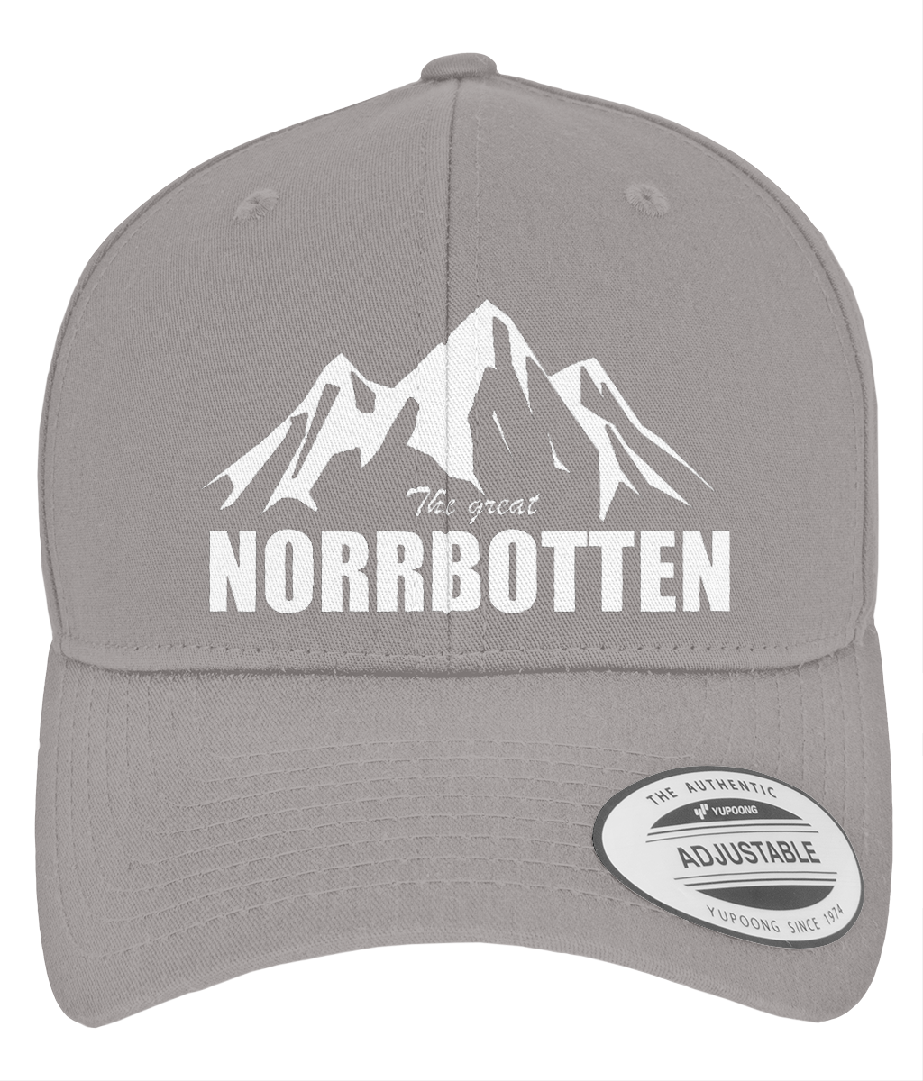 Norrbotten Snapback grå  – Curved Classic
