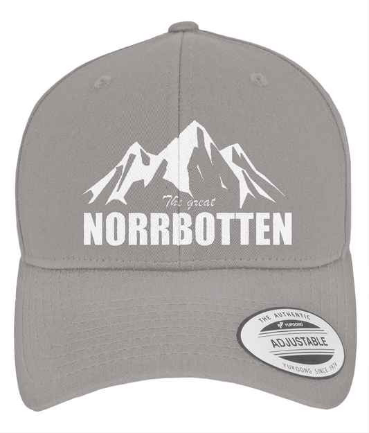 Norrbotten Snapback grå  – Curved Classic