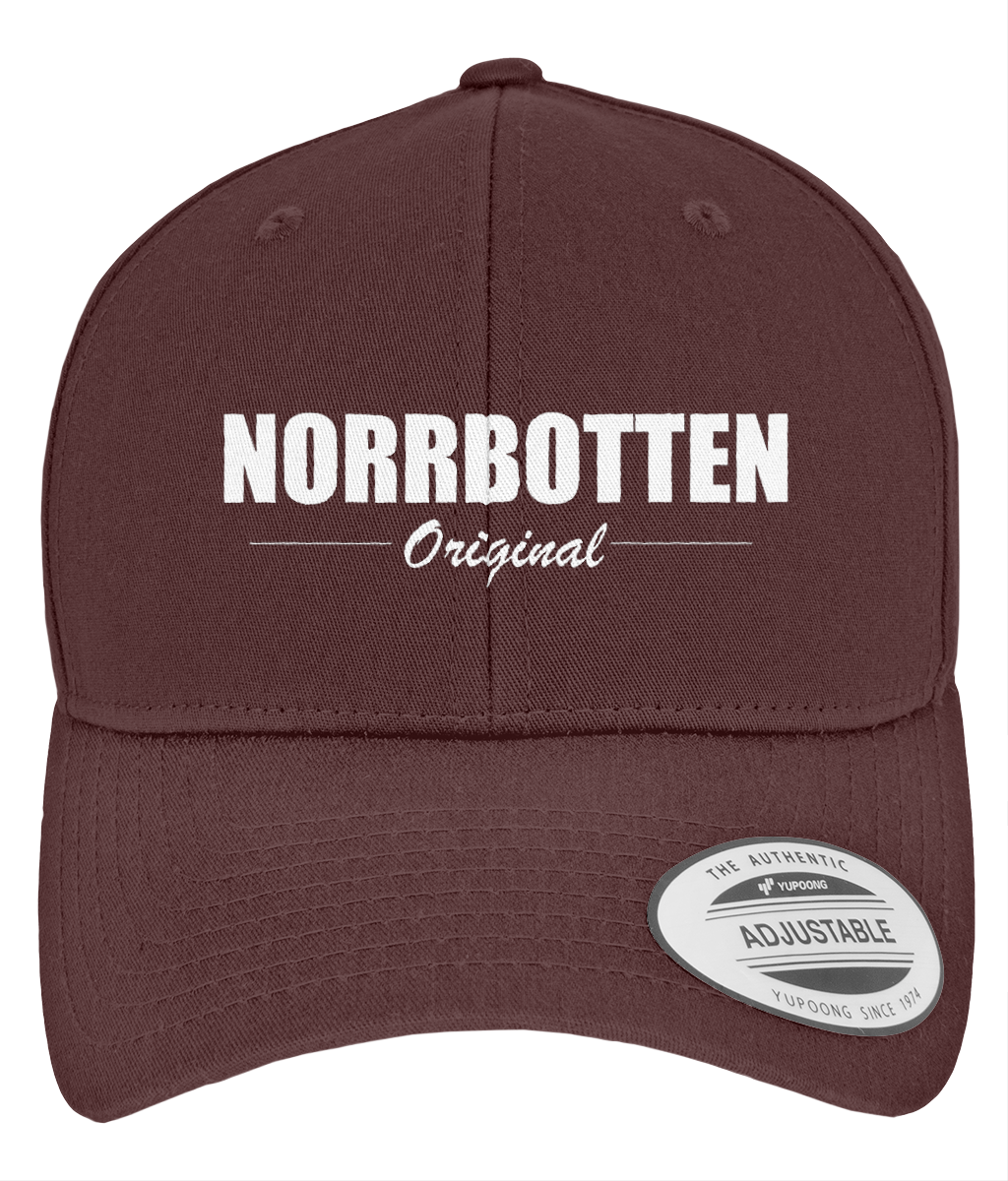 Norrbotten Original chokladbrun – Curved Classic Snapback