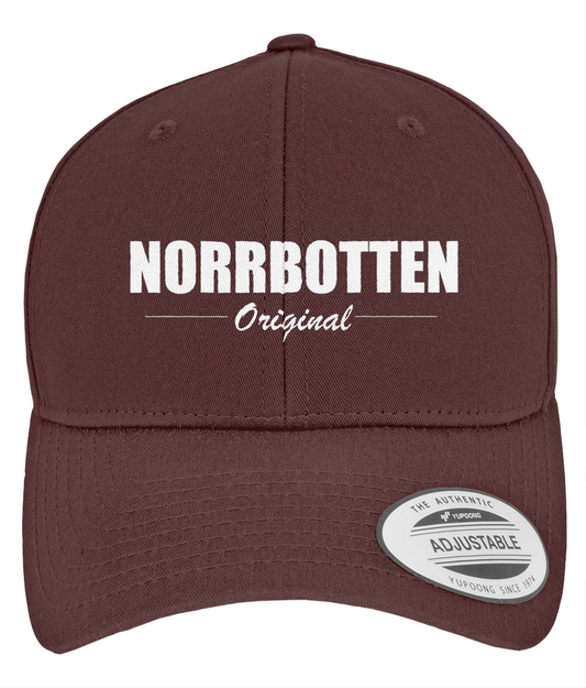 Norrbotten Original chokladbrun – Curved Classic Snapback