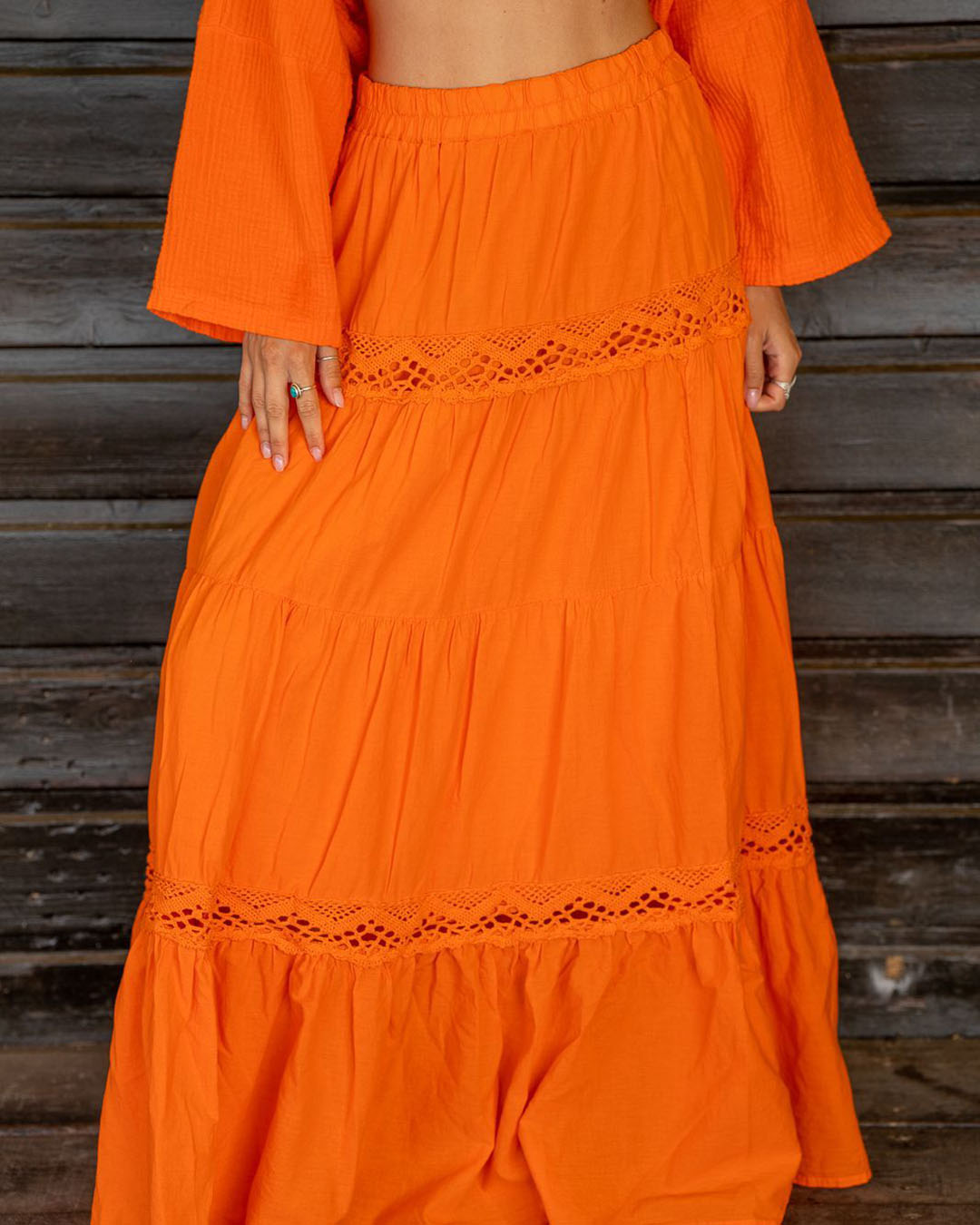 Maxikjol orange