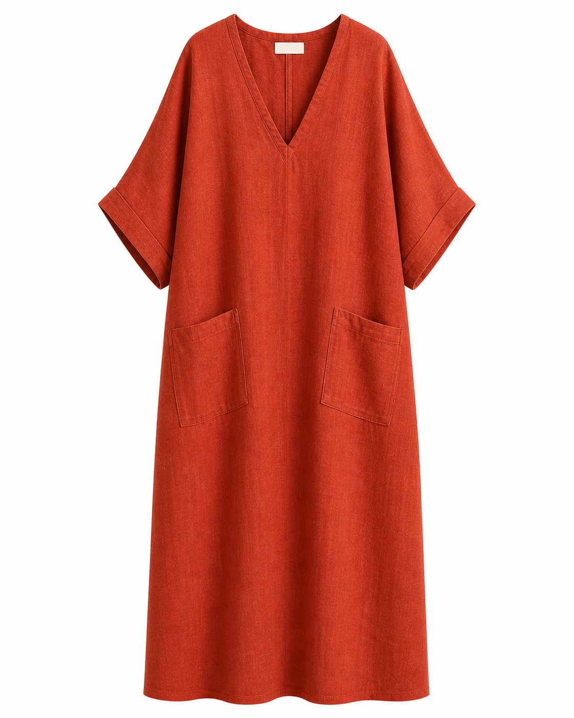 🌿 Boho Romance Klänning – Red berries