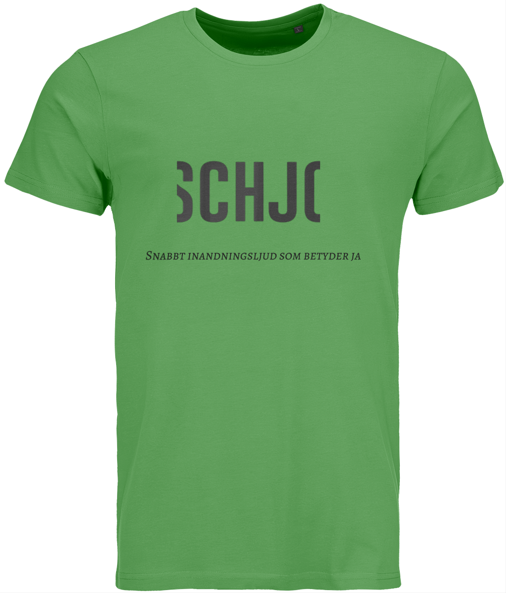 SCHJC – Snabbt inandningsljud som betyder  ja -olika fäger