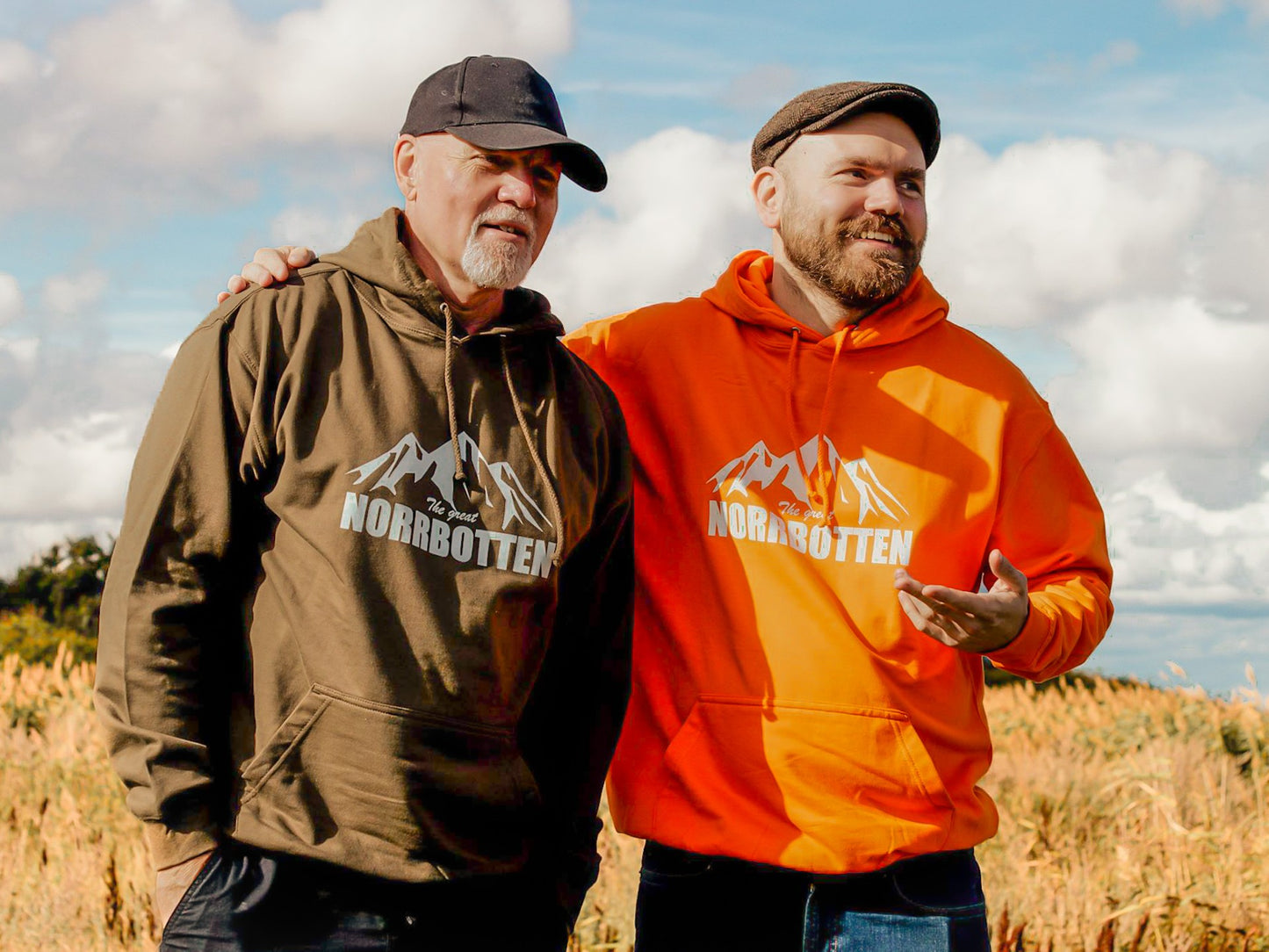 The Great Norrbotten – Orange crusch  Hoodie