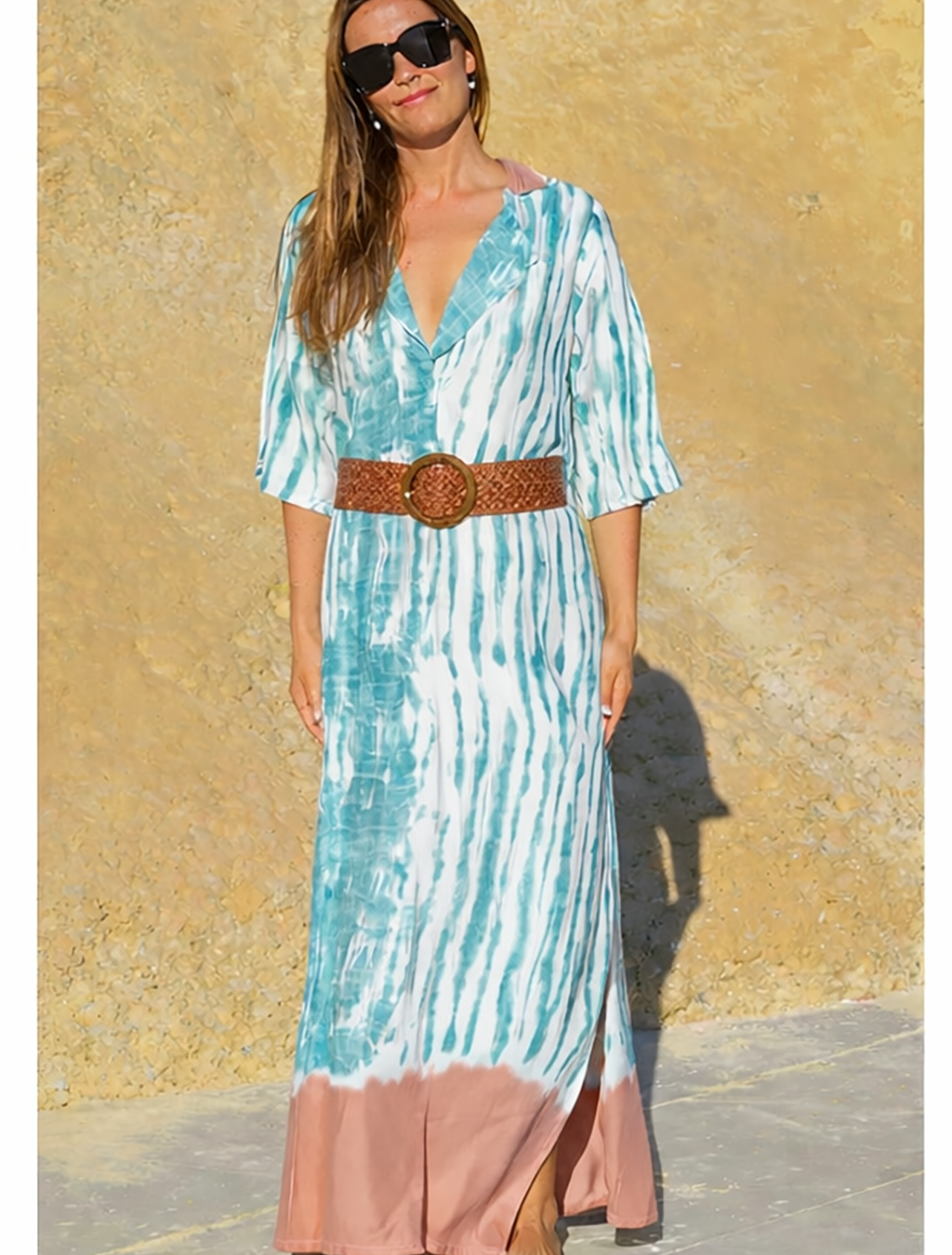Ocean Blush Tie Dye Dress